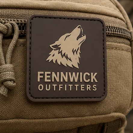Customized pvc patches for outdoor, tactical and workwear brands