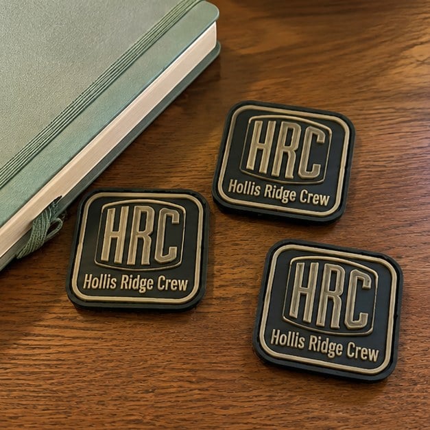 Personalized pvc patches — customer photo